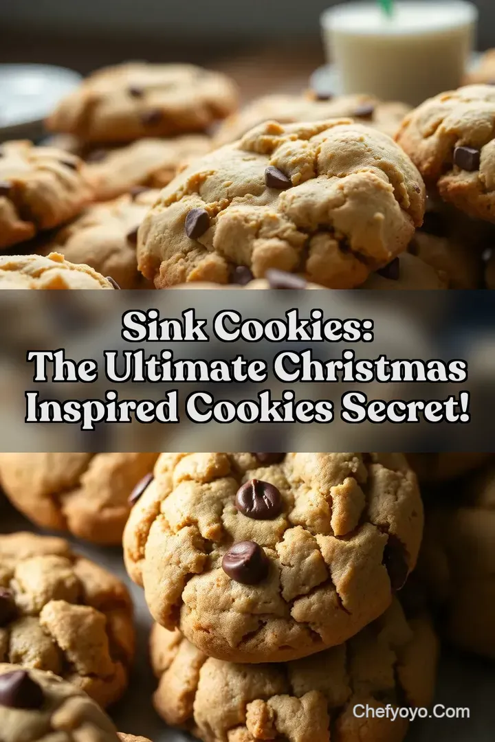 Sink Cookies: The Ultimate Christmas Inspired Cookies Secret! : PIN FOR LATER Sink Cookies: The Ultimate Christmas Inspired Cookies Secret!