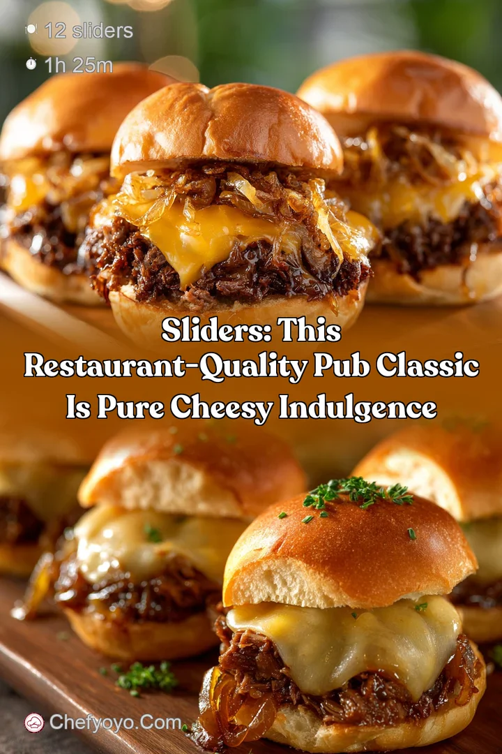 Sliders: This Restaurant-Quality Pub Classic is Pure Cheesy Indulgence