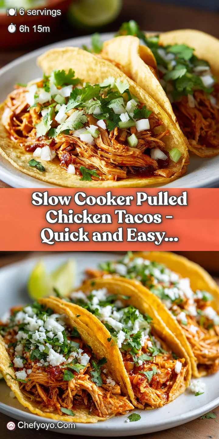 Close-up of juicy, slow-cooked pulled chicken nestled in a soft corn tortilla, ready to eat.