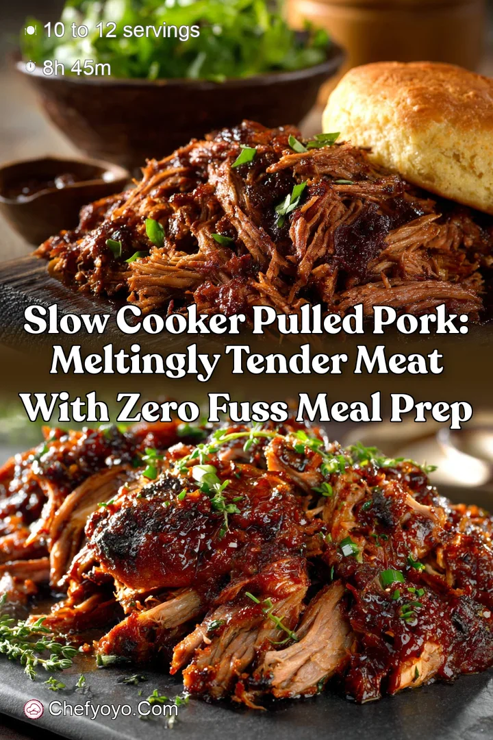 Slow Cooker Pulled Pork: Meltingly Tender Meat With Zero Fuss Meal Prep