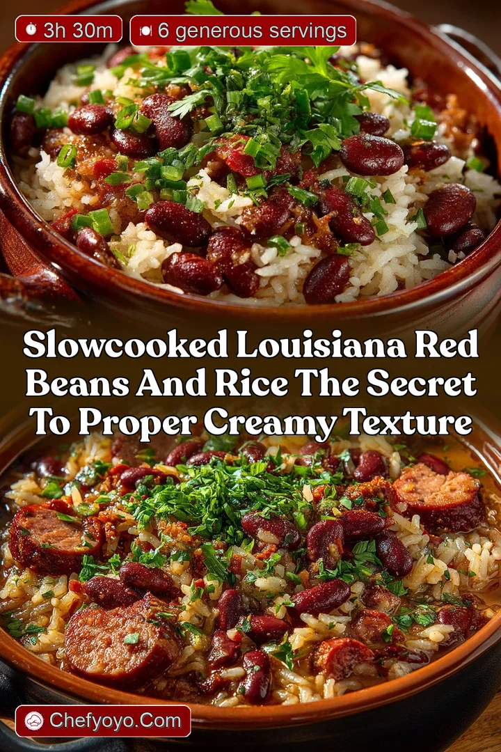 SlowCooked Louisiana Red Beans and Rice The Secret to Proper Creamy Texture