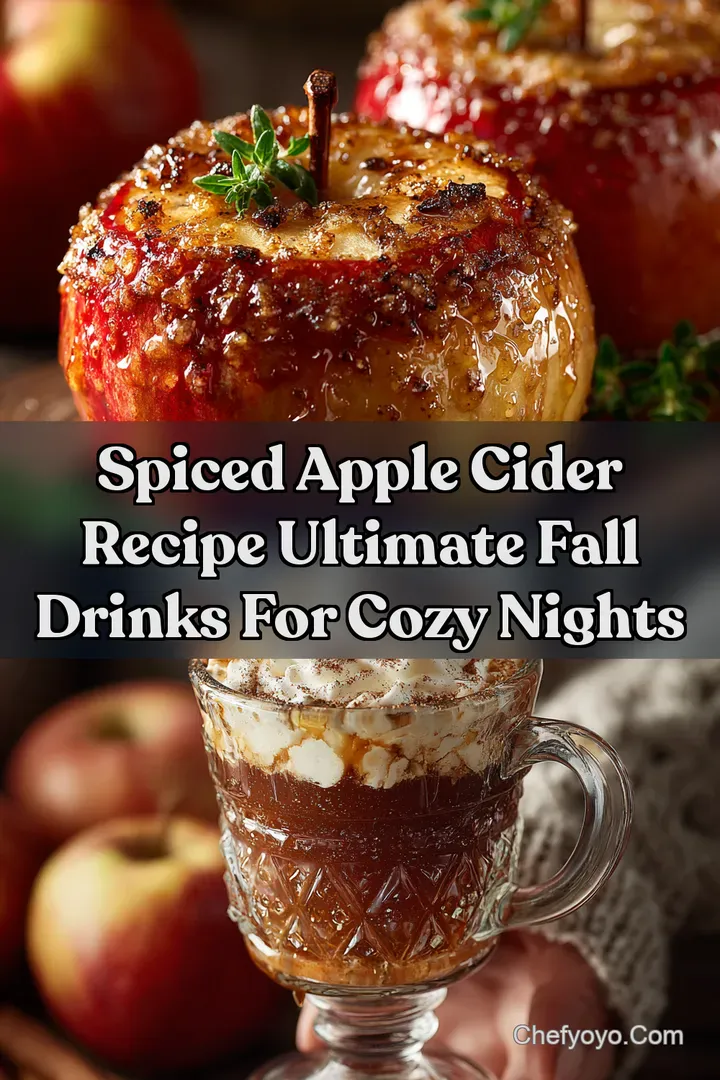 Spiced Apple Cider Recipe Ultimate Fall Drinks For Cozy Nights