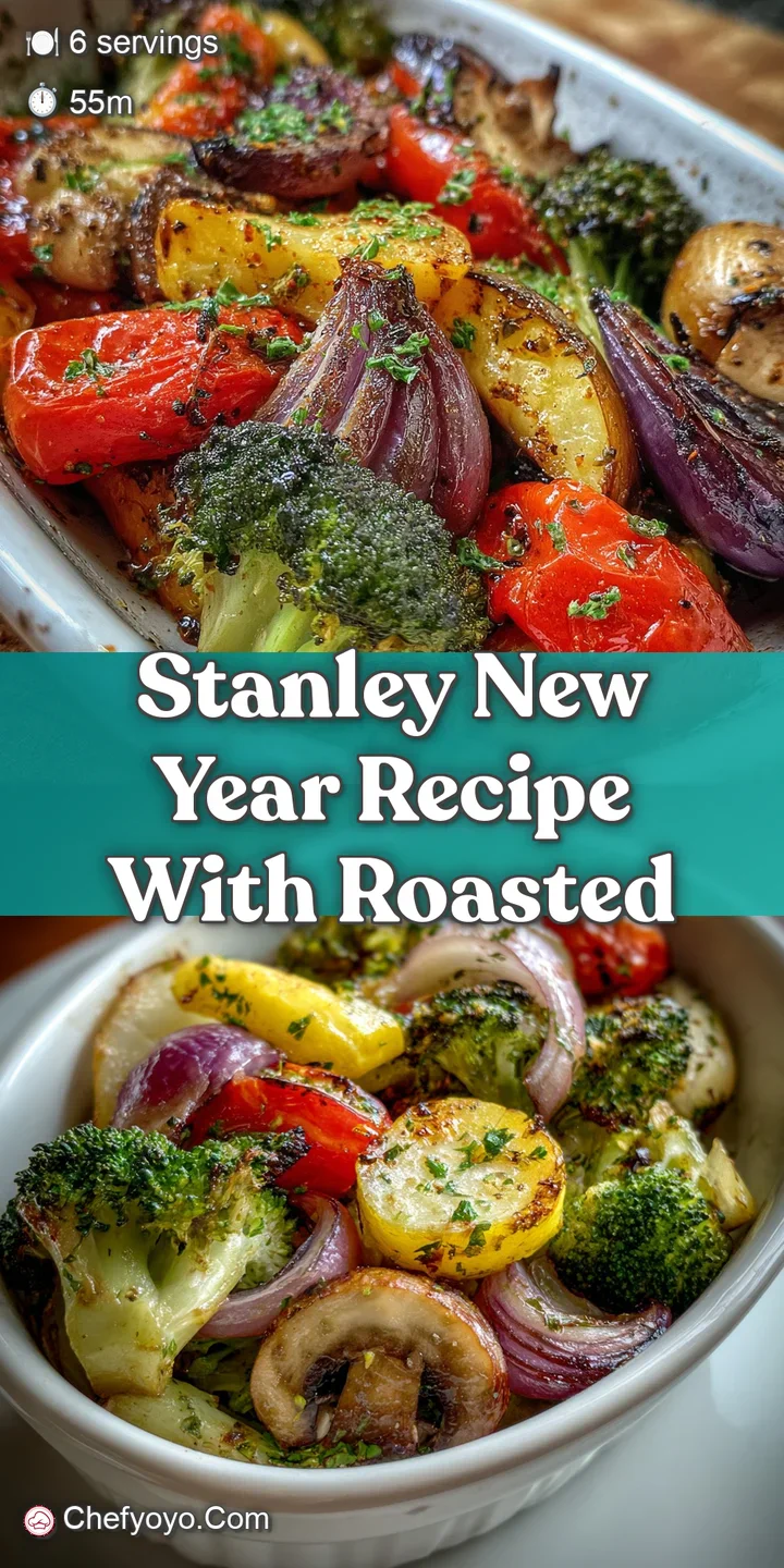 Close-up of glistening meat alongside perfectly roasted vegetables. Notice the slight char, tender flesh, and colorful pla...