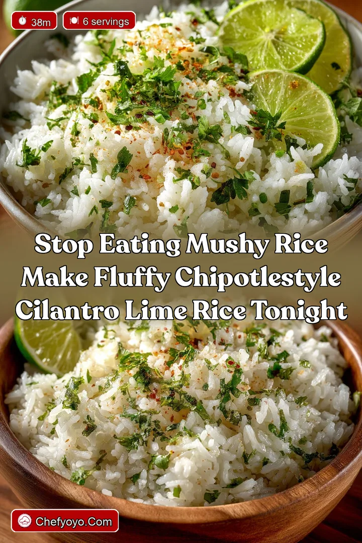 Stop Eating Mushy Rice Make Fluffy ChipotleStyle Cilantro Lime Rice Tonight