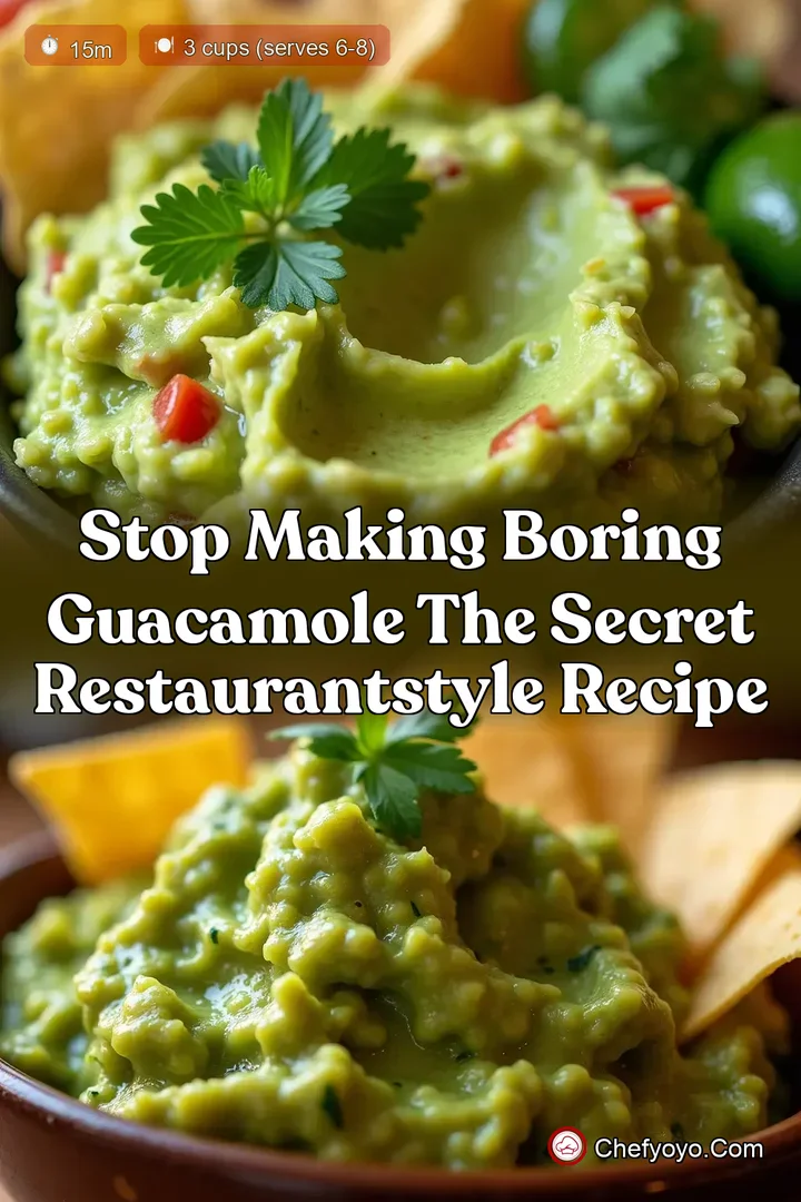Stop Making Boring Guacamole The Secret RestaurantStyle Recipe