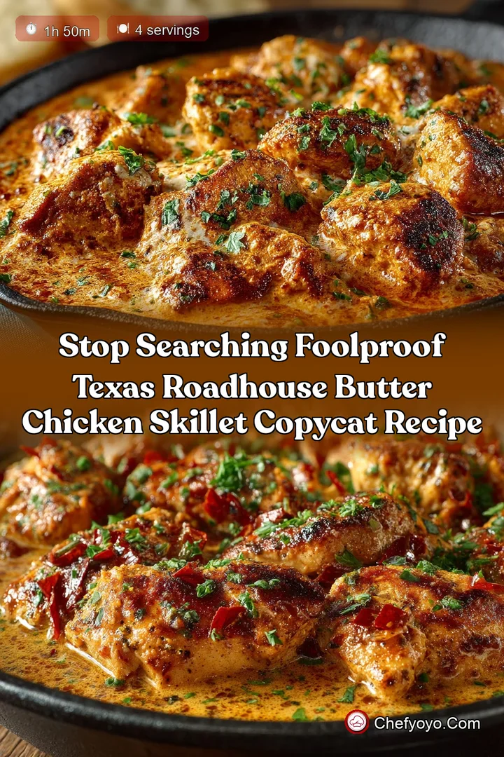 Stop Searching Foolproof Texas Roadhouse Butter Chicken Skillet Copycat Recipe