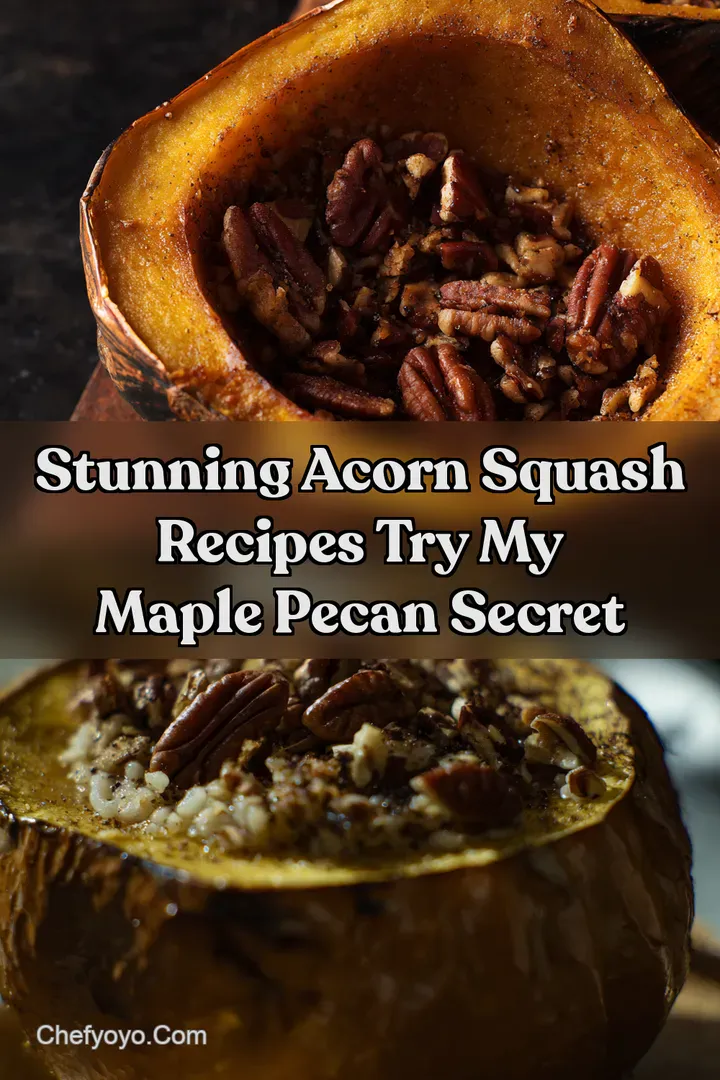 Stunning Acorn Squash Recipes Try My Maple Pecan Secret
