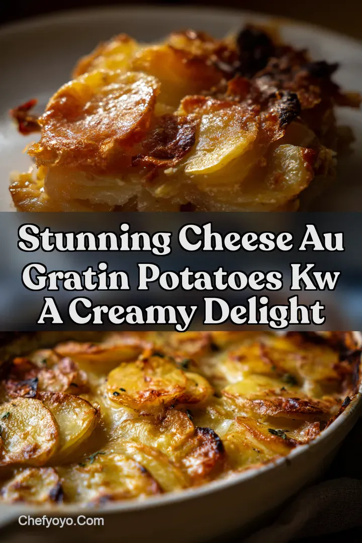 Stunning Cheese Au Gratin Potatoes kw A Creamy Delight