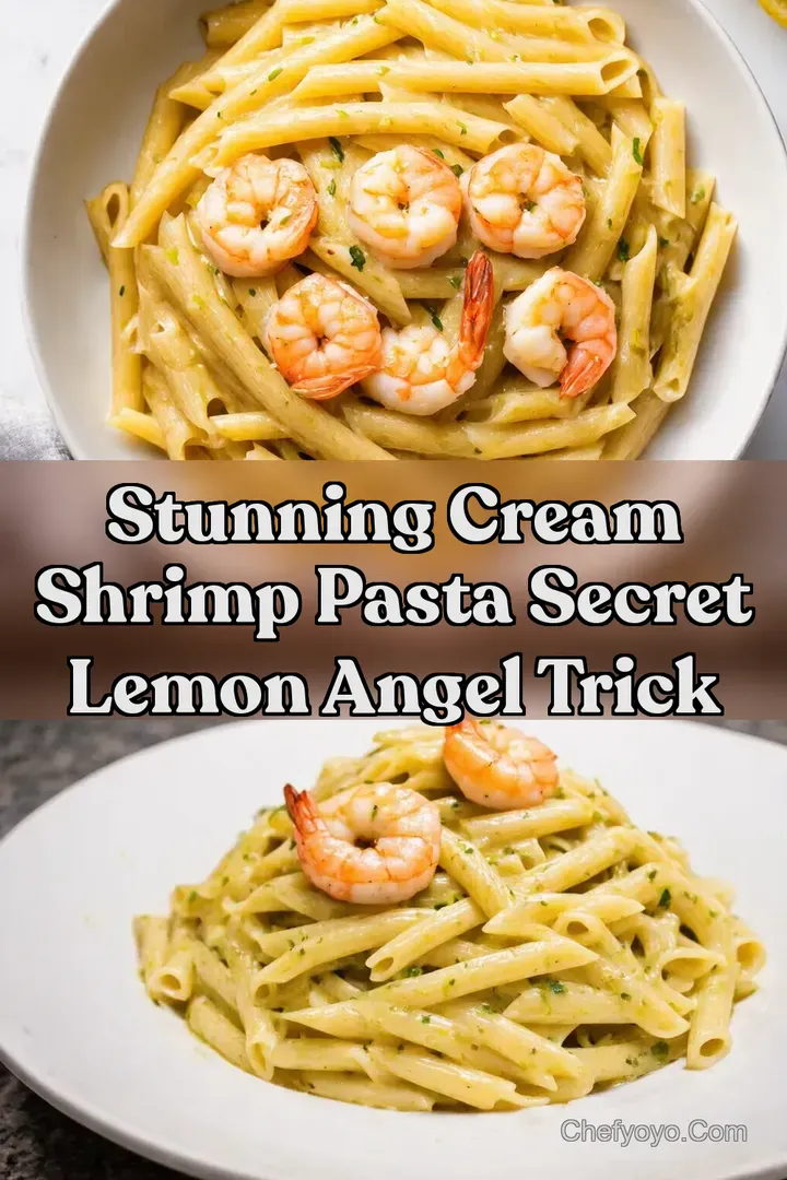Stunning Cream Shrimp Pasta Secret Lemon Angel Trick