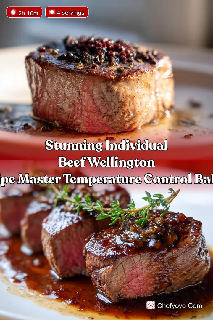 Stunning Individual Beef Wellington Recipe Master Temperature Control Baking