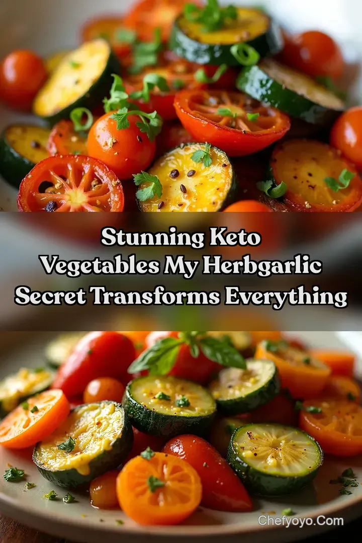 Stunning Keto Vegetables My HerbGarlic Secret Transforms Everything