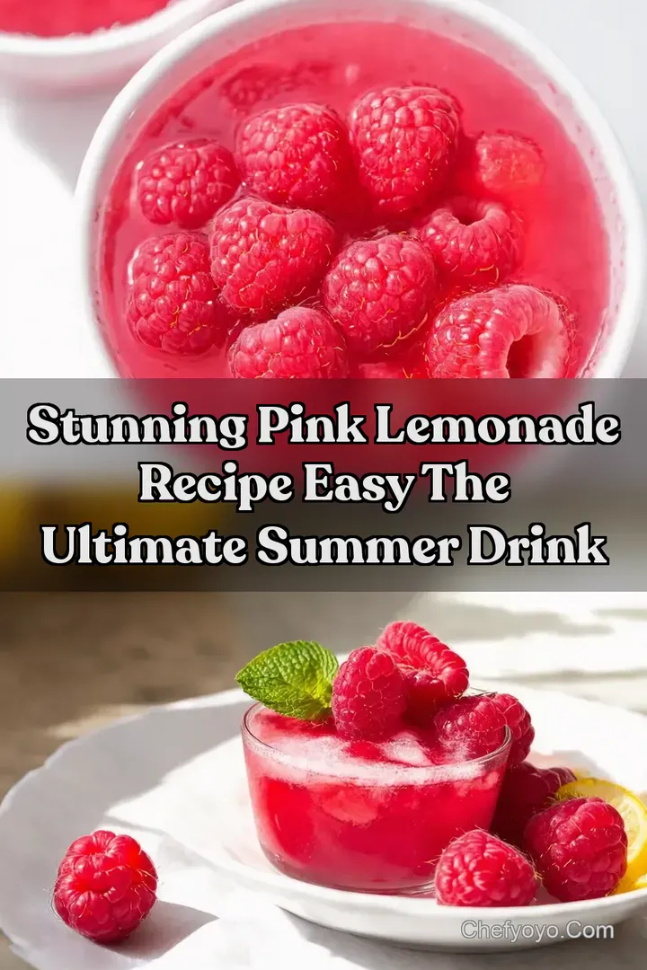 Stunning Pink Lemonade Recipe Easy The Ultimate Summer Drink