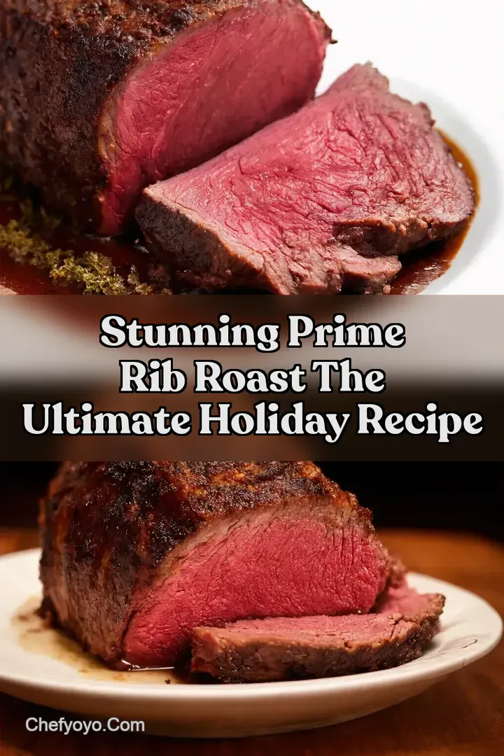 Stunning Prime Rib Roast The Ultimate Holiday Recipe