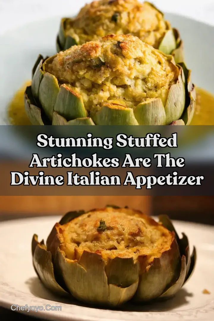 Stunning Stuffed Artichokes Are The Divine Italian Appetizer