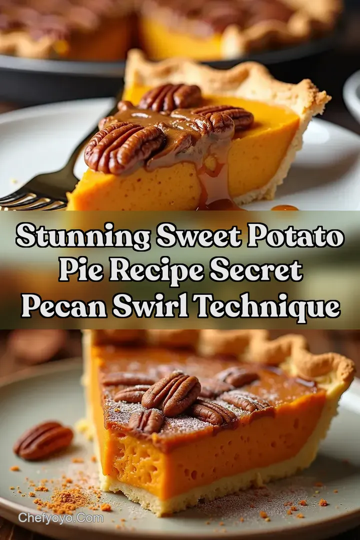 Stunning Sweet Potato Pie Recipe Secret Pecan Swirl Technique