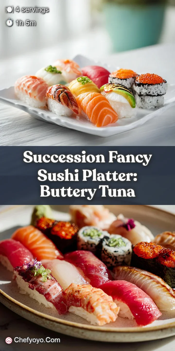 Close-up: Iridescent raw fish drapes over fluffy rice, speckled with black sesame; a colorful & mouthwatering invitation t...