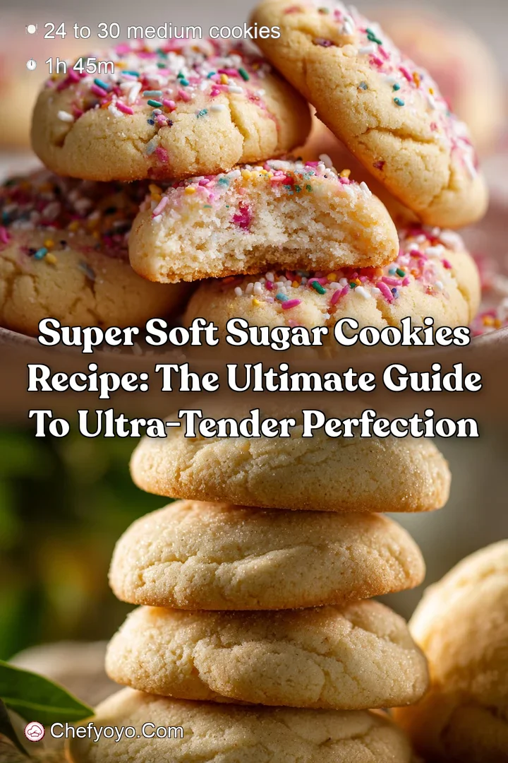 Super Soft Sugar Cookies Recipe: The Ultimate Guide to Ultra-Tender Perfection