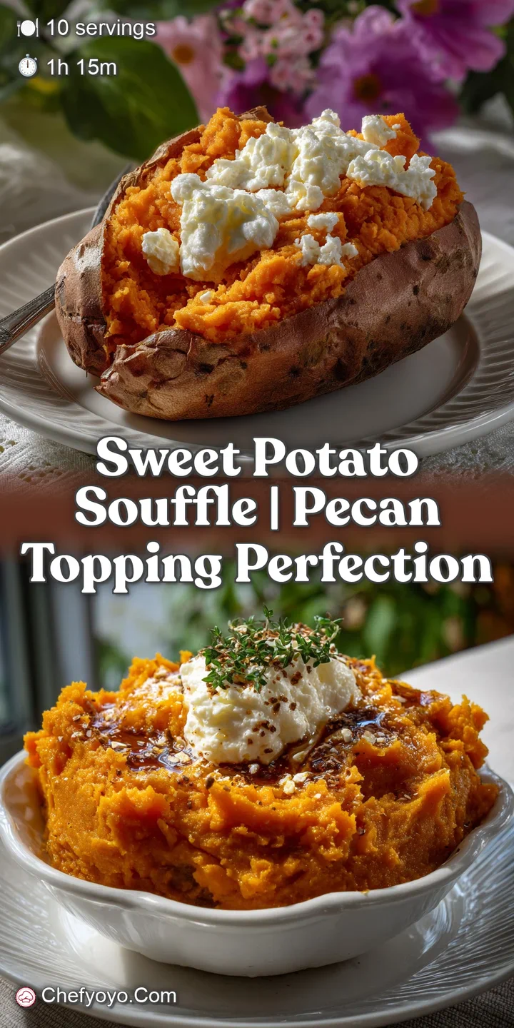 Sweet Potato Souffle | Pecan Topping Perfection