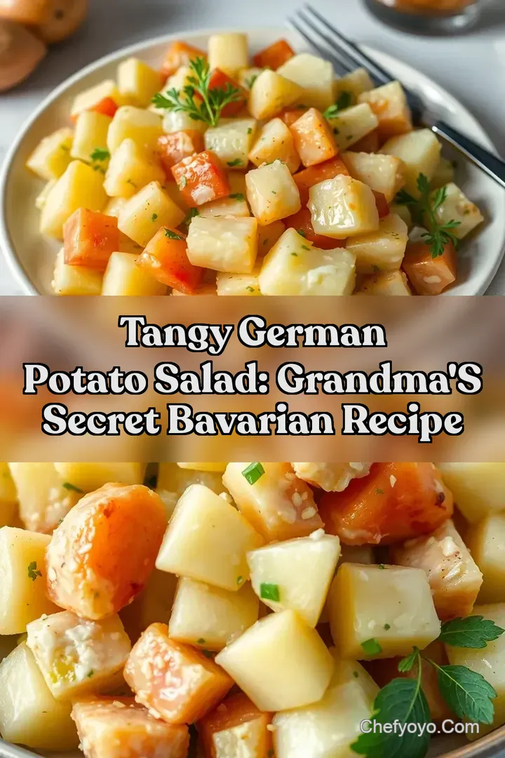 Tangy German Potato Salad: Grandma s Secret Bavarian Recipe