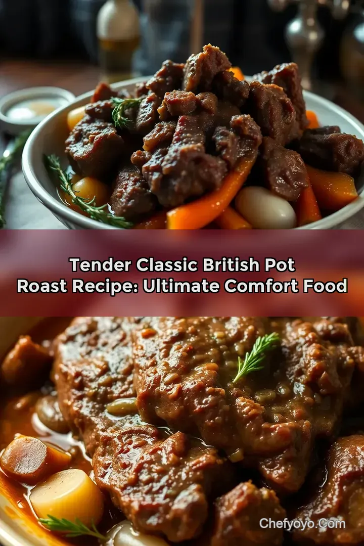 Tender Classic British Pot Roast Recipe: Ultimate Comfort Food