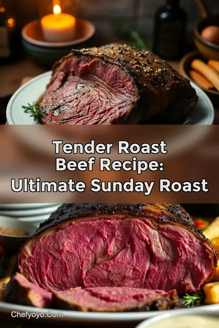 Tender Roast Beef Recipe: Ultimate Sunday Roast