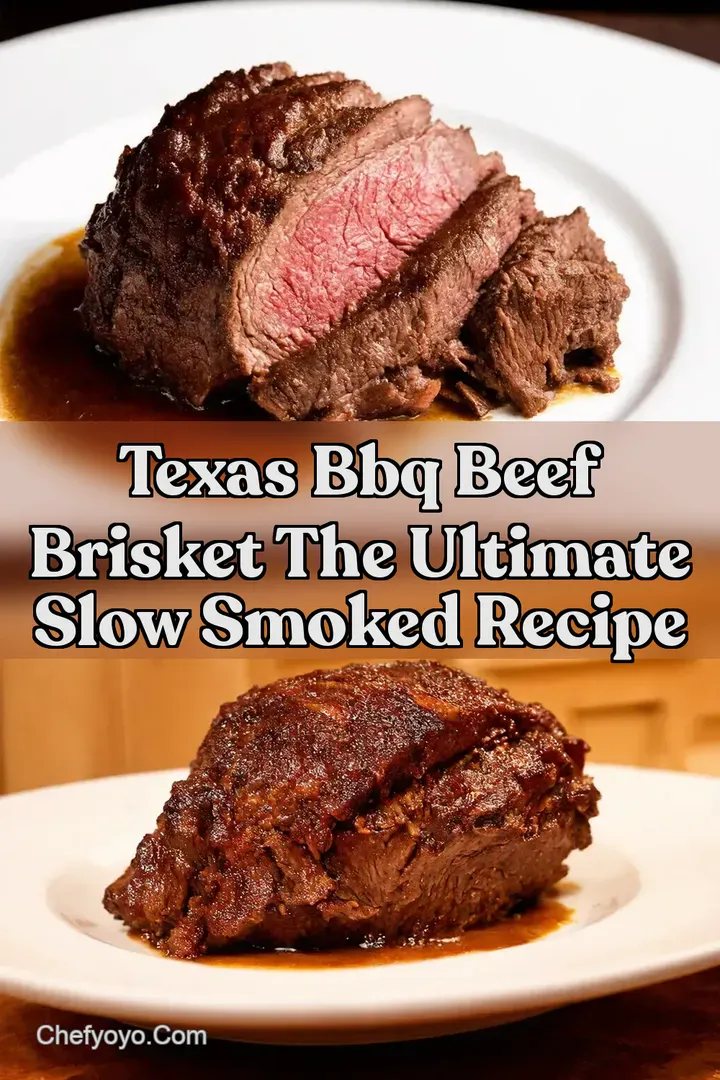 Texas BBQ Beef Brisket The Ultimate Slow Smoked Recipe