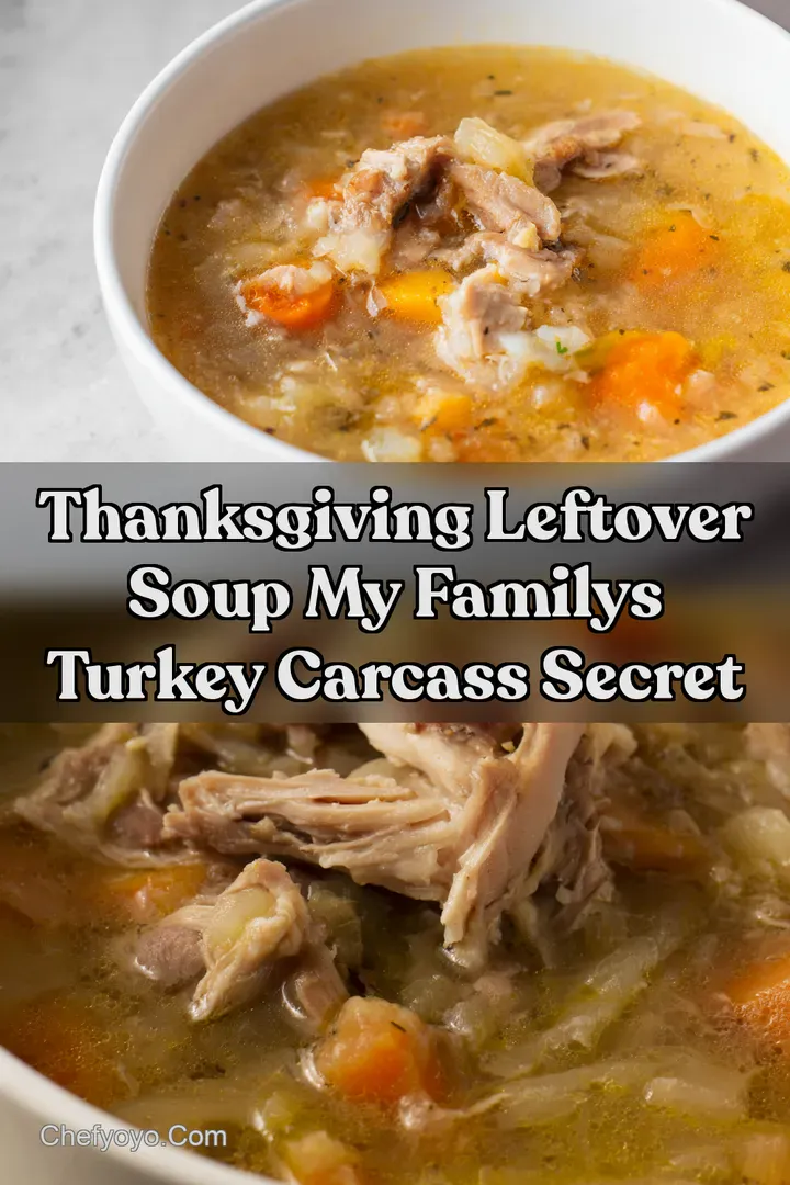 Thanksgiving Leftover Soup My Familys Turkey Carcass Secret