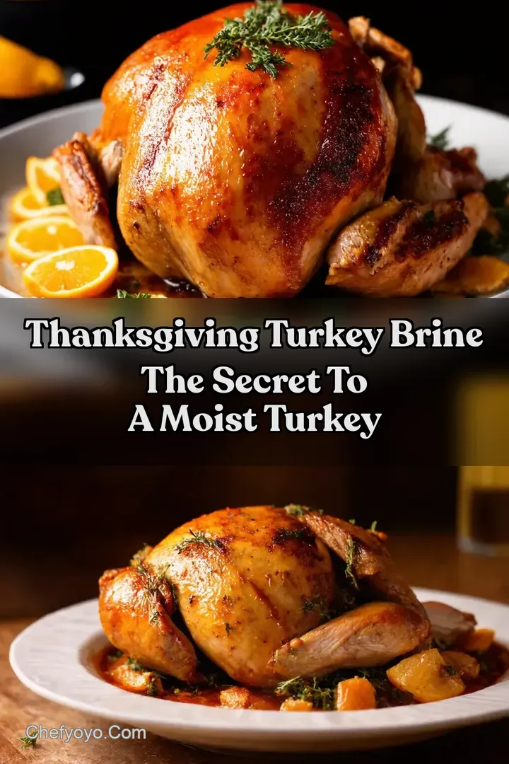 Thanksgiving Turkey Brine The Secret To A Moist Turkey