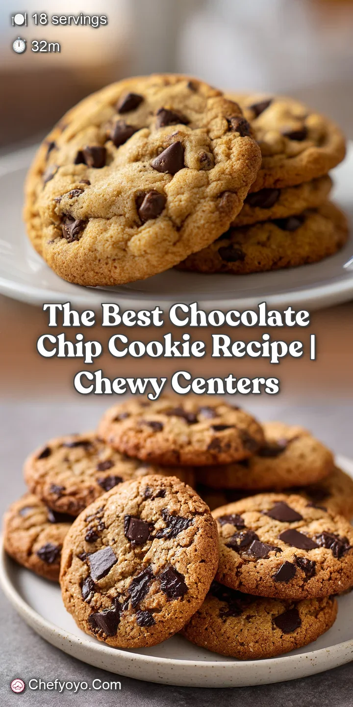 Close-up of a chewy chocolate chip cookie with melted pools of chocolate, showcasing its soft texture and slightly crisp e...