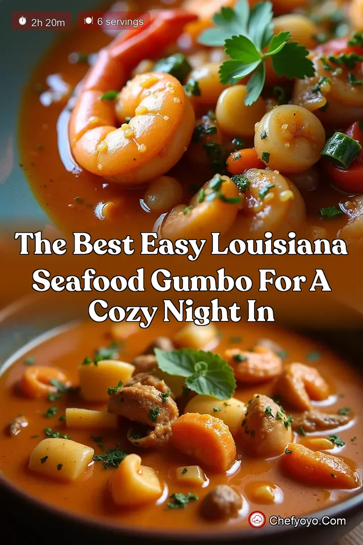 The Best Easy Louisiana Seafood Gumbo for a Cozy Night In