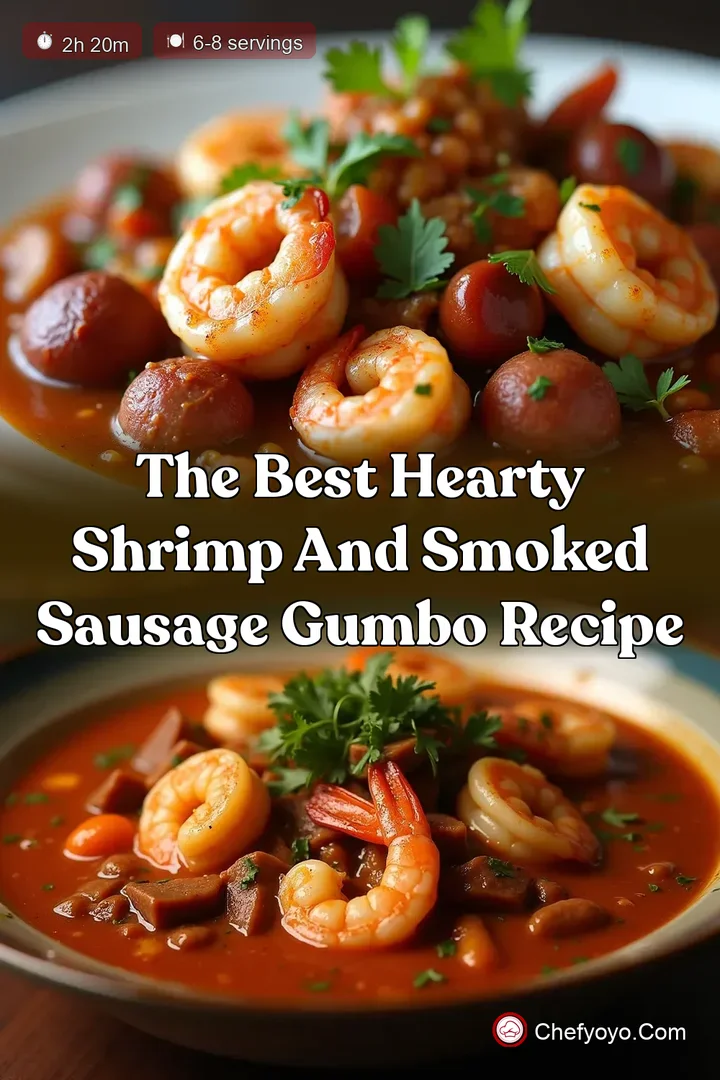 The Best Hearty Shrimp and Smoked Sausage Gumbo Recipe