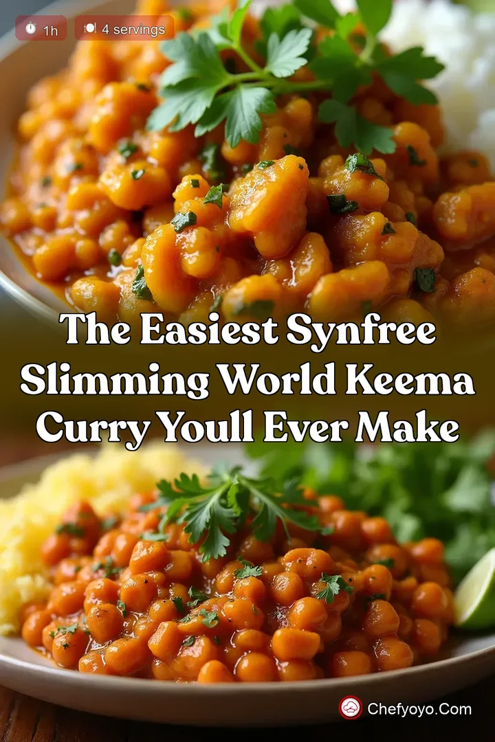 The Easiest SynFree Slimming World Keema Curry Youll Ever Make