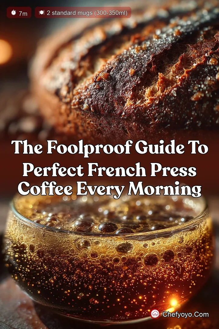 The Foolproof Guide to Perfect French Press Coffee Every Morning
