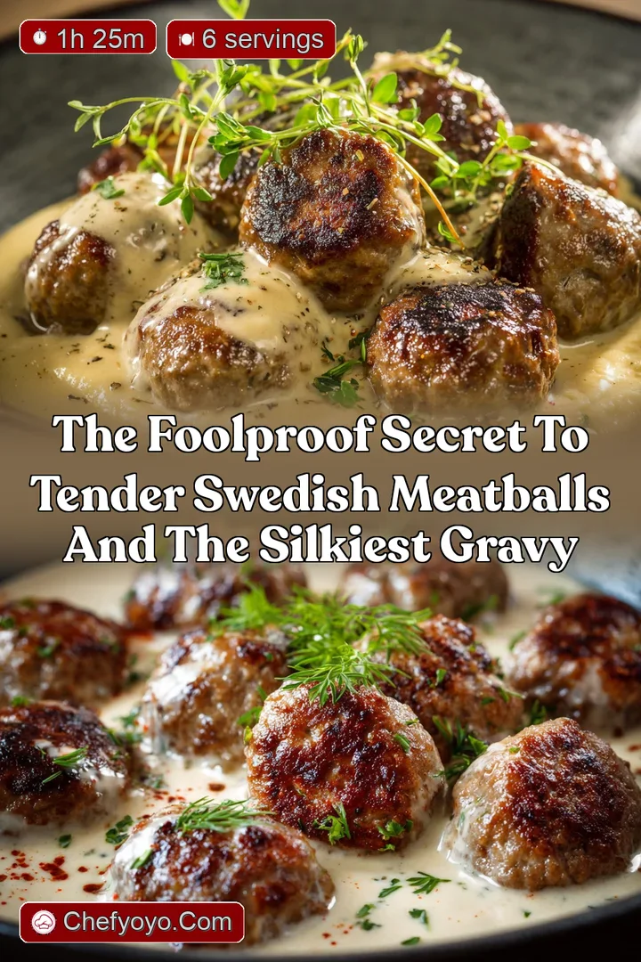 The Foolproof Secret to Tender Swedish Meatballs and the Silkiest Gravy