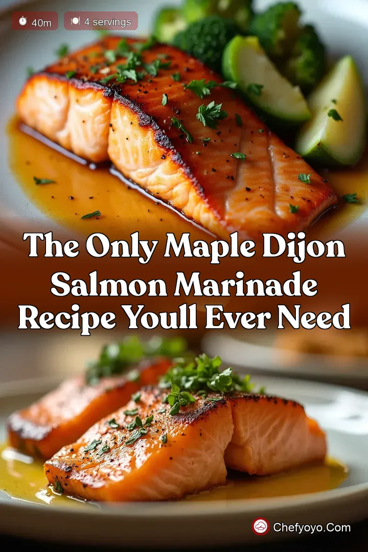 The Only Maple Dijon Salmon Marinade Recipe Youll Ever Need