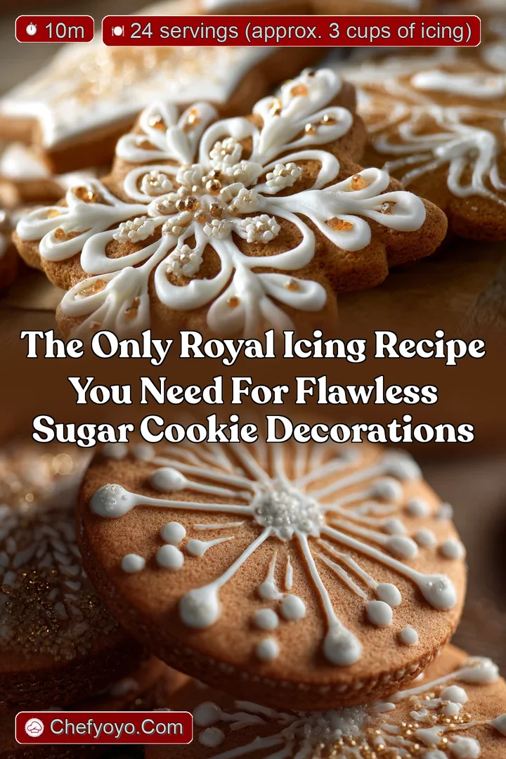 The Only Royal Icing Recipe You Need for Flawless Sugar Cookie Decorations