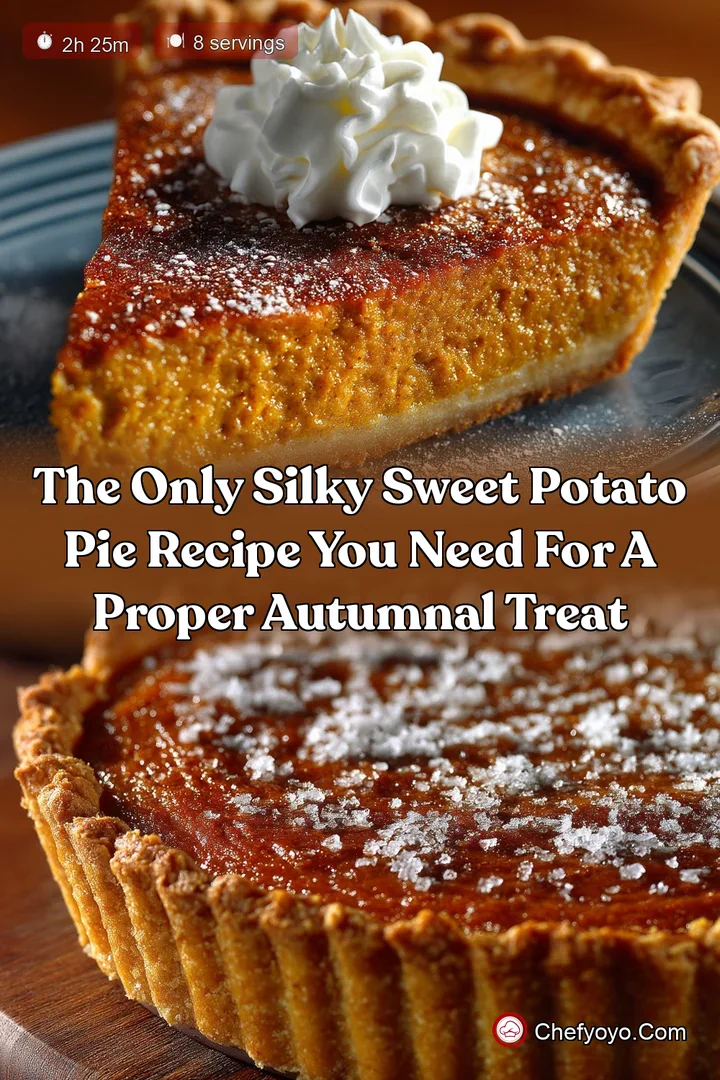 The Only Silky Sweet Potato Pie Recipe You Need for a Proper Autumnal Treat