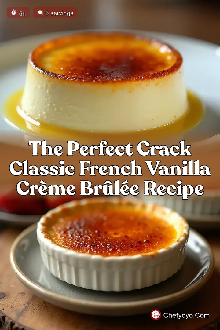 The Perfect Crack Classic French Vanilla Cr&egrave;me Br&ucirc;l&eacute;e Recipe