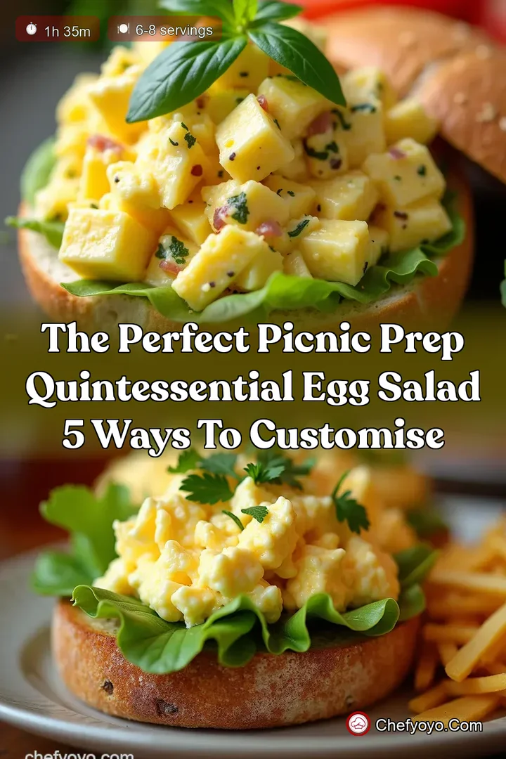 The Perfect Picnic Prep Quintessential Egg Salad 5 Ways to Customise