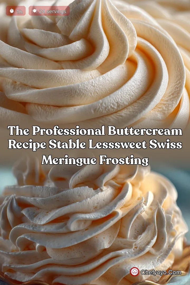 The Professional Buttercream Recipe Stable LessSweet Swiss Meringue Frosting