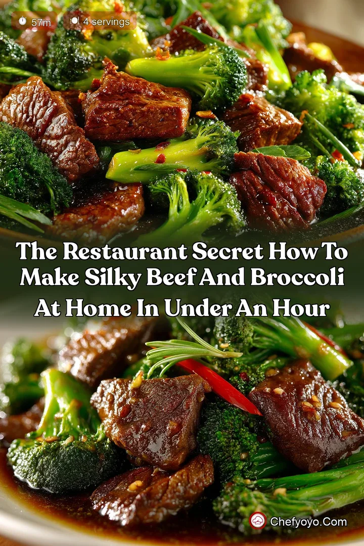 The Restaurant Secret How to make Silky Beef and Broccoli at home in under an hour