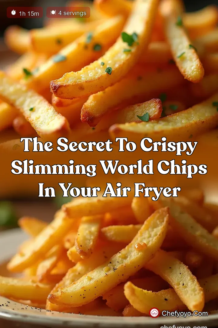 The Secret to Crispy Slimming World Chips in Your Air Fryer
