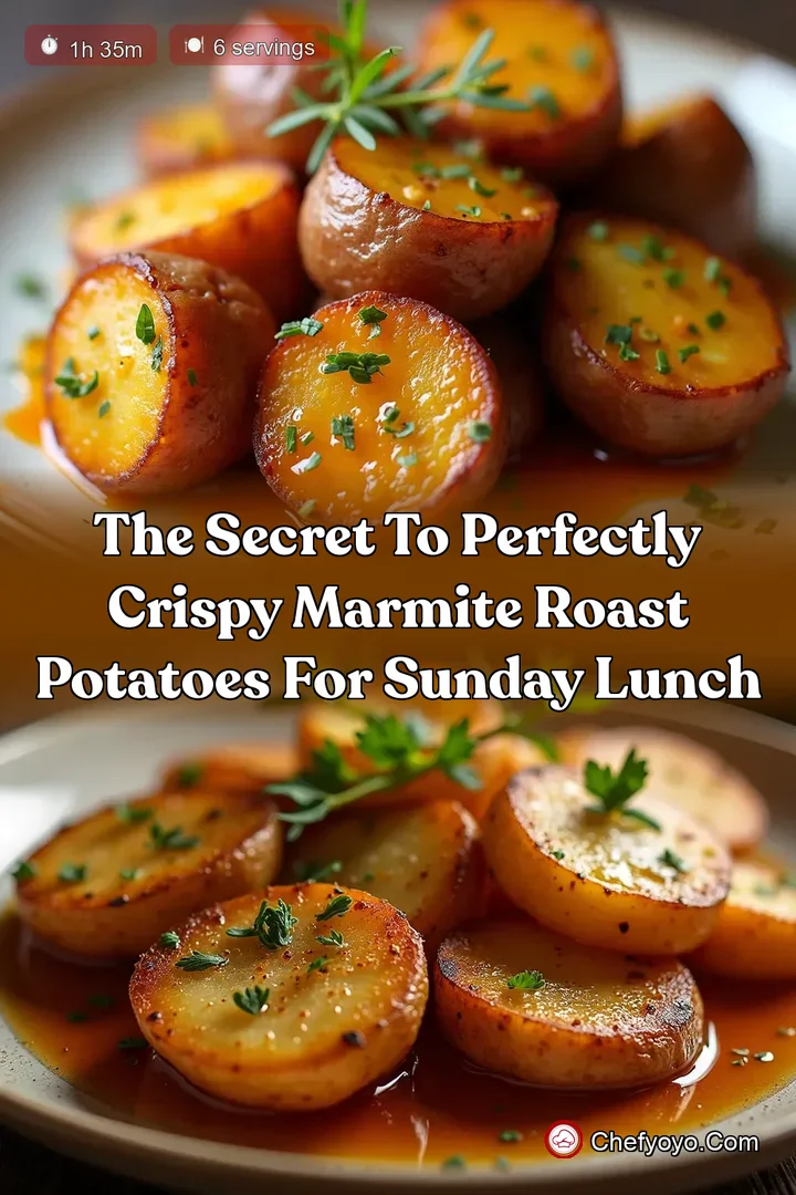 The Secret to Perfectly Crispy Marmite Roast Potatoes for Sunday Lunch
