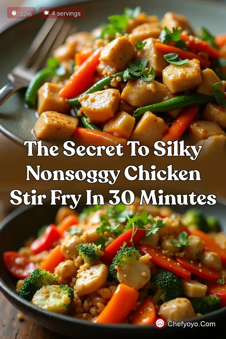 The Secret to Silky NonSoggy Chicken Stir Fry in 30 Minutes