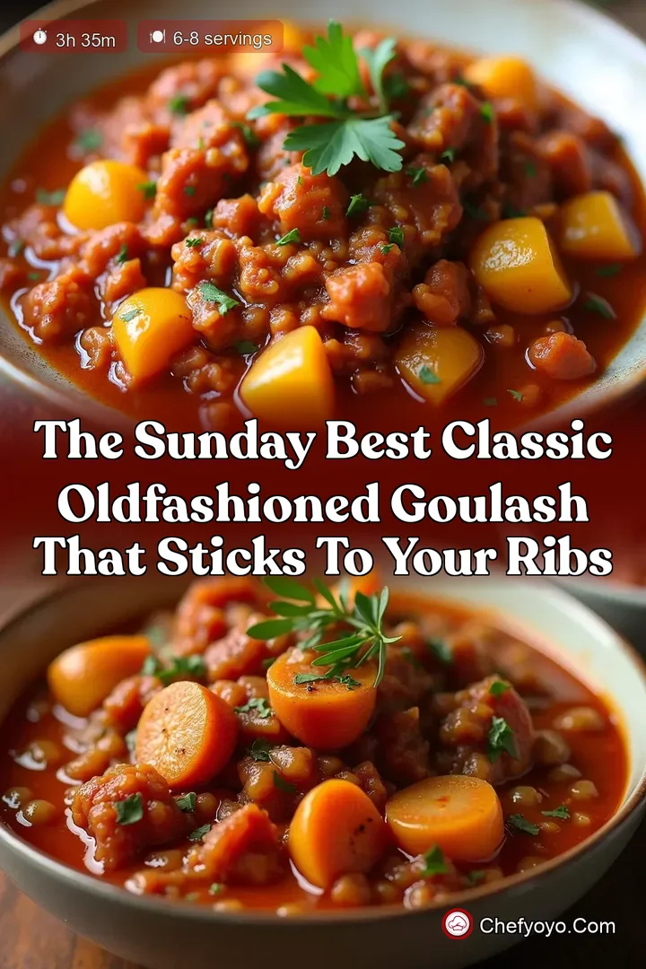 The Sunday Best Classic OldFashioned Goulash That Sticks To Your Ribs