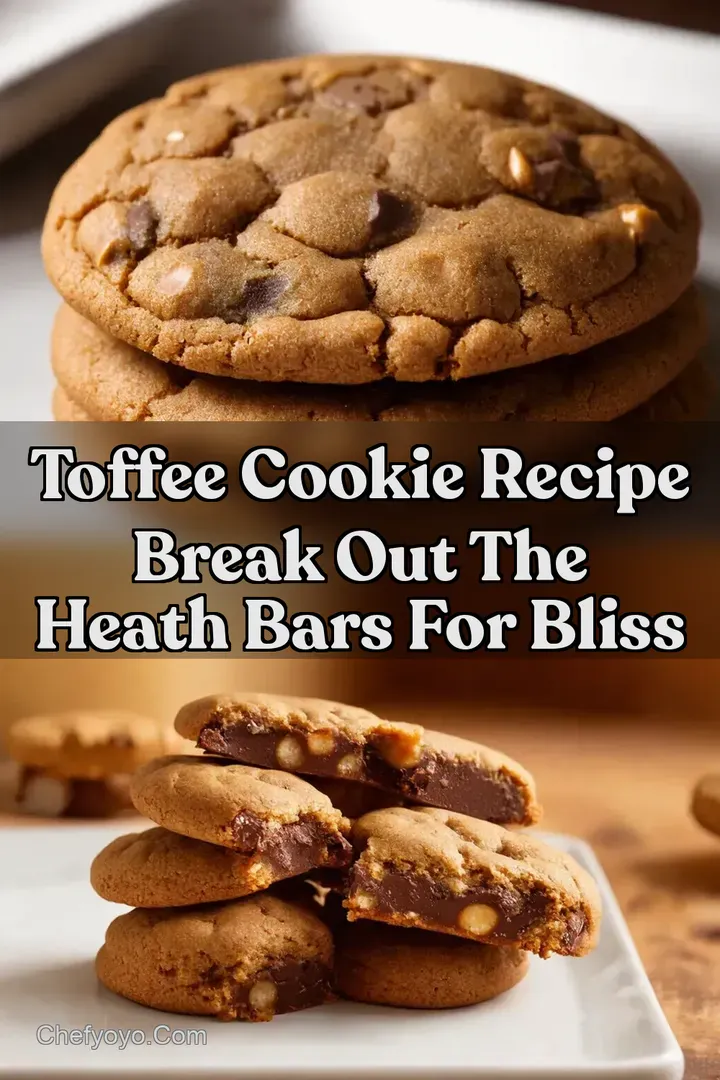 Toffee Cookie Recipe Break Out the Heath Bars for Bliss