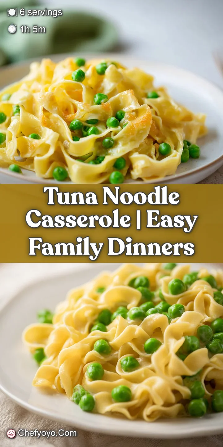 Close-up of bubbly, golden-brown crust and tender egg noodles coated in a rich, velvety white sauce with peas.
