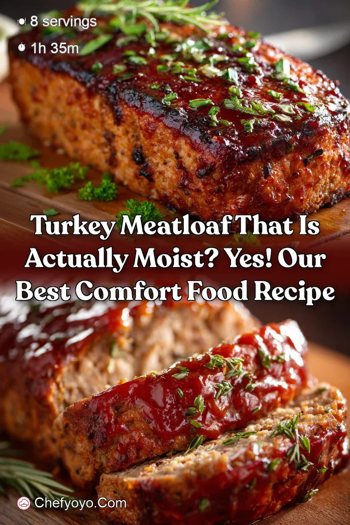 Turkey Meatloaf that is actually moist? Yes! Our best comfort food recipe