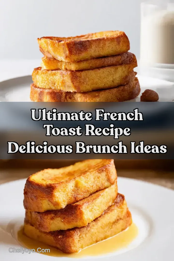 Ultimate French Toast Recipe Delicious Brunch Ideas