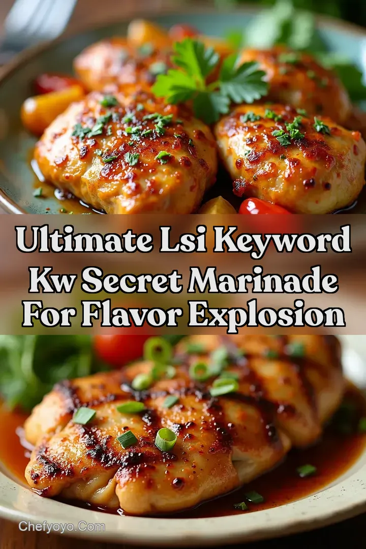 Ultimate LSI keyword kw Secret Marinade for Flavor Explosion